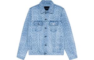 Мужская джинсовая куртка COACH, цвет Blue