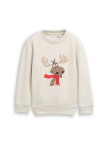 Толстовка TOM TAILOR, кремовый