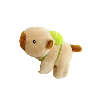 Браслет на запястье с капибарой, виляющей хвостом, плюшевая кукла, высота 15 см CHONGRONGLIANYU, бежевый