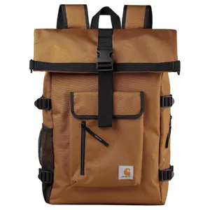 Carhartt WIP Полиэстеровый рюкзак унисекс коричневый, Brown