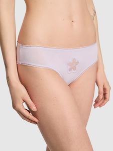 Хлопковые трусики с ромашками Pink, smooth purple whisper mesh daisy graphic