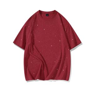 Футболка Unisex Crew Neck Moderate X1617, burgundy