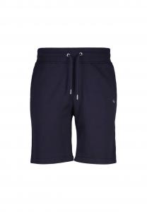 Свитшоты мужские - REGULAR SHIELD, спортивные брюки, короткие, микс хлопка, логотип GANT, синий