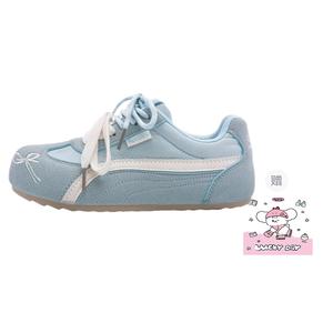 Низкие повседневные туфли женские Alxnan, Blue