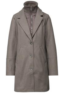 Демисезонное пальто STREET ONE Inlay, Mocha
