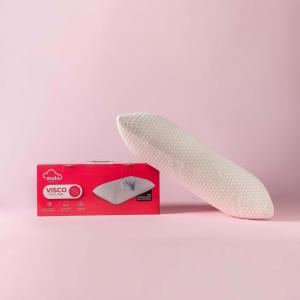 Gowoll Visco Pillow 40x60 Подушка из пены с эффектом памяти Подушка для поддержки шеи высотой 15 см с моющимся чехлом (Beauty Air Collagen) MOLN