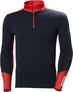 Мужской термобелье Helly-Hansen LIFA Merino Midweight Half Zip с влагоотводящим эффектом Helly Hansen, 598 Navy