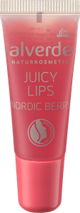 Блеск для губ alverde NATURKOSMETIK Lipgloss Juicy Lips Nordic Berry, 8 ml
