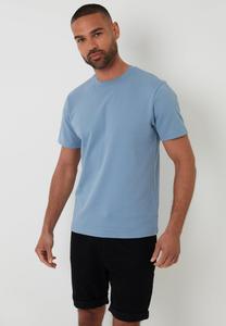 Футболка Threadbare ROSEBURN TEXTURED, Washed Denim Blue/Blue