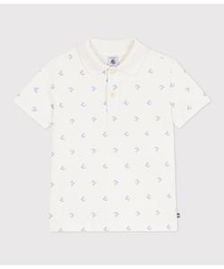 Рубашка-поло с короткими рукавами из трикотажа пике