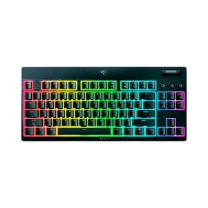 Игровая клавиатура Razer BlackWidow V4 Low Profile Tenkeyless Hyperspeed, Yellow Switch, чёрный, английская раскладка