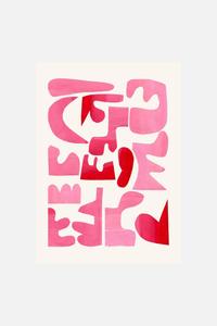 Картина H&M Home Ejaaz Haniff - A Pink Puzzle, 50x70 см