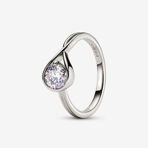 Кольцо Pandora Infinite Lab-Grown Diamond, 0,75 карат, белое золото/бриллиант