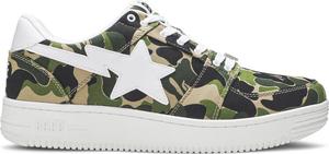 Кроссовки Bapesta Low ABC Camo, зеленый