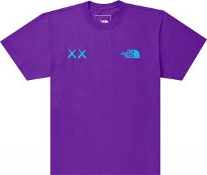 Футболка The North Face x KAWS Short-Sleeve Tee 'Gravity Purple', фиолетовый