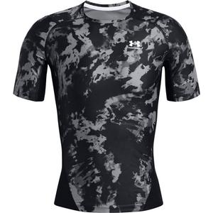 Shirt ua hg isochill prtd ss Under Armour, черный