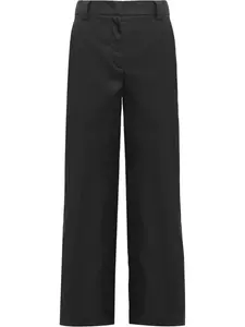 Габардиновые брюки Prada, черный