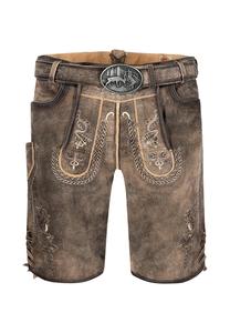 Кожаные брюки Maddox, коричневый