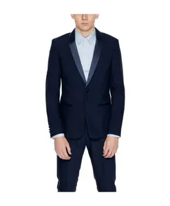 Синий полиэстеровый блейзер Antony Morato, синий