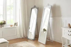 Декоративное зеркало Leonique "King", (1 шт.), стоячее зеркало 45х180х6 см, цвет silberfarben