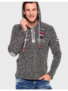 Толстовка Cipo & Baxx, цвет anthracite