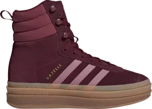 Кроссовки Wmns Gazelle Boot 'Maroon Gum', красный