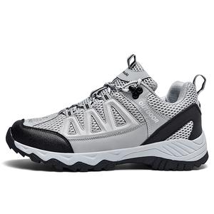 Повседневные туфли мужские светло-серые Wen Nai, Light Gray