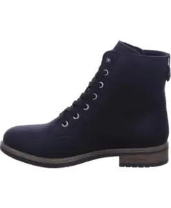 Черные ботильоны на шнуровке для женщин Rieker, черный