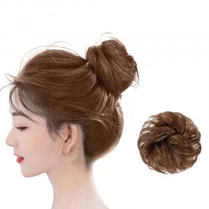 Круговая накладка из натуральных волос круглой формы для свежего вида и полного контура против старения YOSEE