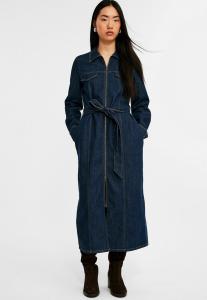 Платье Kappahl Denim dress, Dark Denim/Dark-Blue Denim