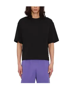 Черная футболка cuore giornale Emporio Armani, черный