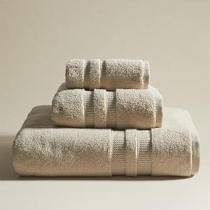 Полотенце Zara Home Extra Soft With Double Border, песочный