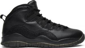 Кроссовки OVO x Air Jordan 10 Retro Black, черный