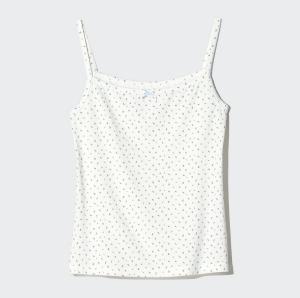 Майка Uniqlo Soft Modal, 01 кремовый