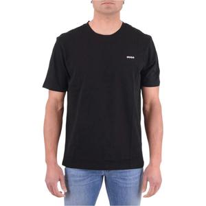 Футболка с принтом логотипа HUGO BOSS, черная