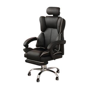 Игровое кресло Insdea HDA022 с подставкой для ног, черное