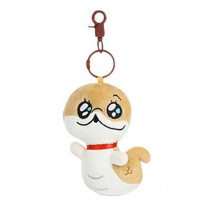 Милый плюшевый кукольный брелок в виде щенка-змеи высотой 11 см MENGMENGBUNNY