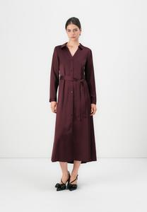 Платье ONLY ONLMIKA LONG DRESS, Decadent Chocolate/Bordeaux