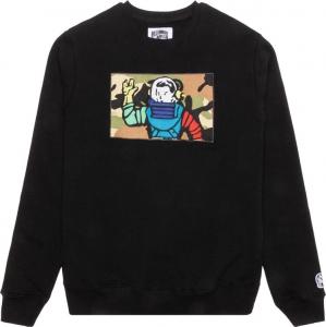 Толстовка Billionaire Boys Club BB Astro Camo Crew 'Black', черный
