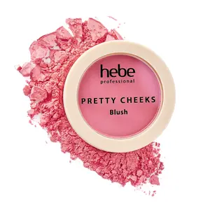 Румяна бриллиантовая роза Hebe Professional Pretty Cheeks Blush, 3,5 гр