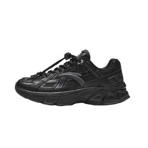 Antakids Скользоустойчивые износостойкие низкие детские повседневные кроссовки Black/Carbon Gray для подростков