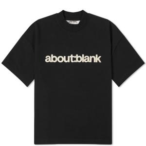 Футболка About:Blank Block, цвет Black & Oat