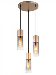 Globo lighting Подвесной светильник «АННИКА» коричневого цвета