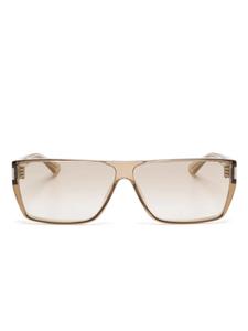 Солнцезащитные очки Saint Laurent Eyewear в прямоугольной оправе, коричневый