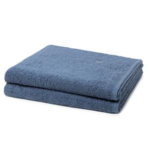 Душевые полотенца vita набор из 2 шт Ross, темно-синий