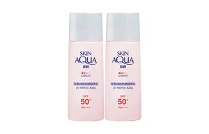 Mentholatum Новый бирюзовый легкий и прозрачный оттенок санскрин-праймер увлажняющий освежающий SPF50+PA+++ 30г/30г*2