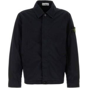 Куртка Utility на пуговицах STONE ISLAND, синий