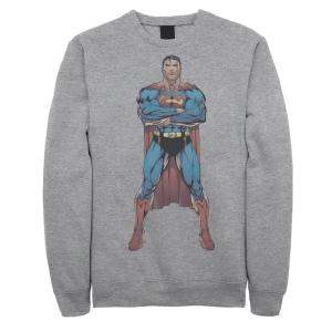 Мужской свитшот с плакатом в виде комиксов Superman Power Stance DC Comics