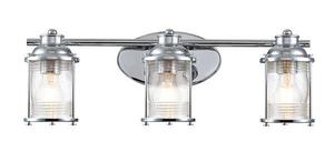 Светодиодный настенный светильник MeineWunschleuchte Bad Chrom, Breite 61cm цвет chrom