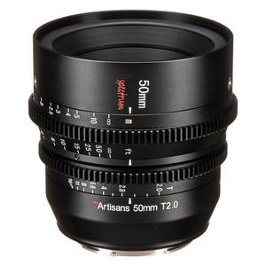 Кинообъектив 7Artisans 50mm T2.0 Spectrum, Sony E Mount, черный